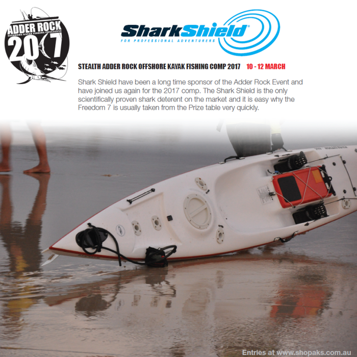 Sharkshield sponsoring Adder Rock 2017