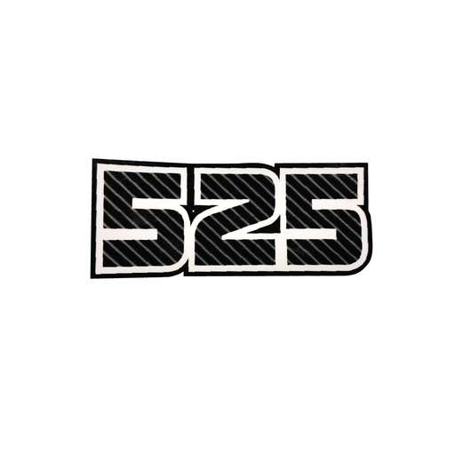525 carbon Kayak sticker