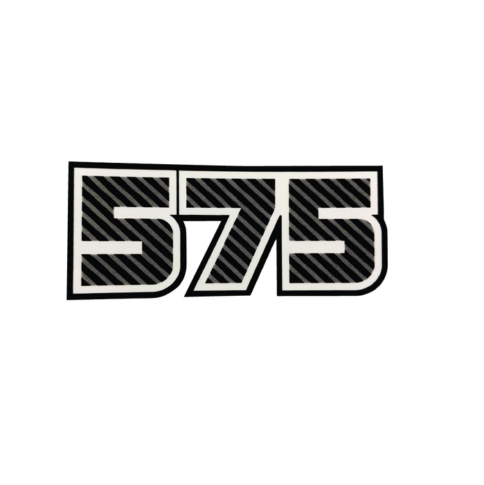 575 Carbon Kayak Sticker