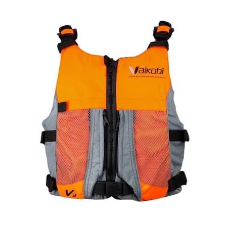 VAIKOBI V3 OCEAN RACING PFD LIFE JACKET FLURO ORANGE UNISEX